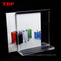 Factory Wholesale Customize New Design Fancy Clear Acrylic Table Tent Card Holder, High Quality Acrylic Desktop Menu Holder